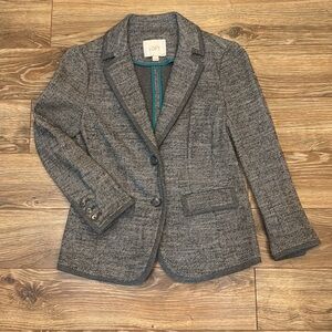 Gray Tweed Blazer